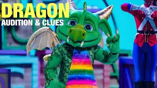 The Masked Singer Dragon: Audition, Clues, Performance & Guesses (Episode 1)