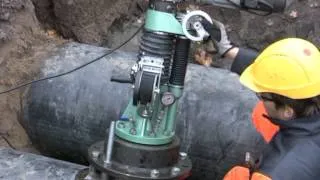 DN 300 ( 12 inch )HOT TAPPING WITH TONISCO SYSTEM