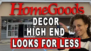 HomeGoods Decor Shop With Me || High End Looks For Less || Designer Dupes