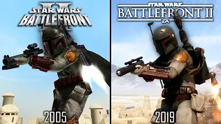 Star Wars: Battlefront II - New vs Original | Direct Comparison