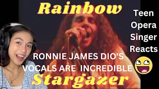 Teen Opera Singer Reacts To Rainbow - Stargazer