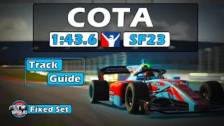 iRacing Super Formula SF23 COTA Track Guide - 1:43.6 - 2024 Season 2