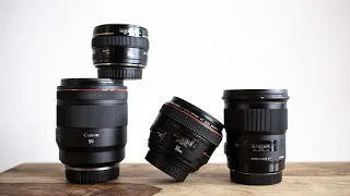 ULTIMATE 50mm Shootout! - Canon RF 50 F1.2L vs Canon EF 50 1.2L vs Sigma 50 1.4 ART vs Canon 50 1.4