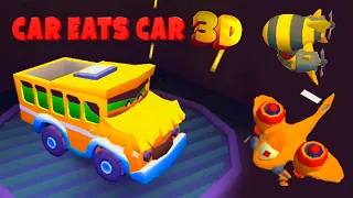 Car Eats Car 3D Купил Дроны ПЧЕРАНЬЯ и БОМБАСТИК! Полное прохождение игры Машины vs ПРИШЕЛЬЦЫ