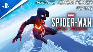 Miles Morales PC Infinite VENOM Power Flying MOD - Spider-Man Miles Morales PC MODS