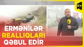 Xankəndidən Ermənistana gedən mülki ermənilərin sayı artmaqdadır