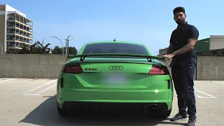 Audi TTRS Exhaust, Wonder What A 5 Cylinder Sounds Like? | Just Drive