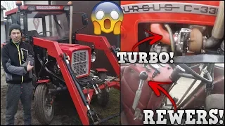 -U-R-S-U-S- c330 z Turbo & Rewers 😱 Maszyny Własnej Roboty [Gruber, Hydropak, Przyczepa] ☆ MST