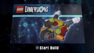 Krusty's Clown Bike Build Instructions - Lego Dimensions - The Simpsons
