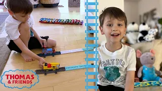 Thomas & Friends Amazing 20 Engine Tunnel Race!