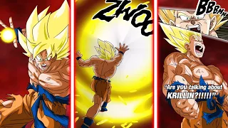 STR Super Saiyan Goku Edited Super Attack (Dokkan Battle)