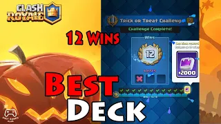 The Best Deck For Trick or Treat Challenge - Clash Royale