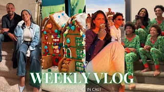 WEEKLY VLOG ♡ (CHRISTMAS IN CALI, BIG SISTER VIBES, MORNING GYM ROUTINE W MY DAD, NEW YEAR VIBE+)
