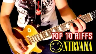 Top 10 Greatest Nirvana Riffs Medley