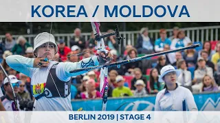 Korea v Moldova – recurve mixed team gold | Berlin 2019 World Cup S4