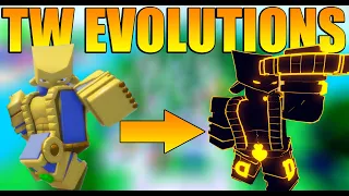 'NEW' ALL THE WORLD EVOLUTIONS + SHOWCASE | Stands Awakening | Roblox