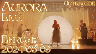 Aurora - Ultrawide - Live Bergen USF Verftet - 09.03.2024 - (Almost full)