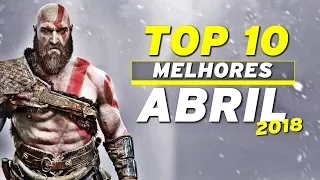 TOP 10 : MELHORES JOGOS DE ABRIL ( 2018 ) - PS4 / PC / XBOX ONE X / SWITCH