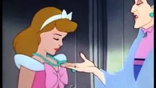 Cinderella-stepsisters spoil her dress .AVI