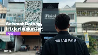 Vlog Grand Opening, Konsep Store Terbaru iFixied Makassar. Ewako!!