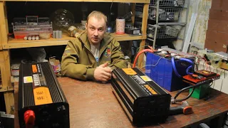 Тест бмс на 80сят ключей и инвертор 12 220v 9000w