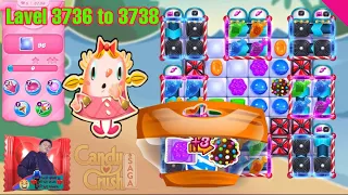 Candy Crush Saga Level 3736 to 3738 | Candy crush | Ramesh gaming