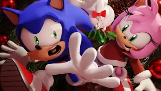 Christmas with Sonic Reanimated: Sonic, Amy, and the Mistletoe