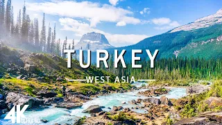 FLYING OVER  TURKEY (4K UHD) - Relaxing Music Along With Beautiful Nature Videos - 4K Video Ultra HD