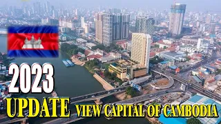 Update Phnom Penh. View Capital of Cambodia, Building Construction Skyscrapers In Phnom Penh 2023