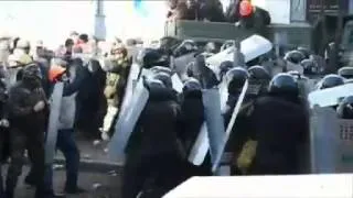 BBC News   Ukraine protests  Kiev demonstrators clash with police