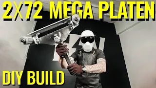 2x72 Belt Grinder Mega-Platen Build - DIY