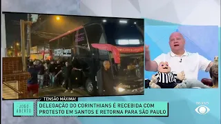 Debate Jogo Aberto: Protesto em Santos fará Corinthians jogar mais?