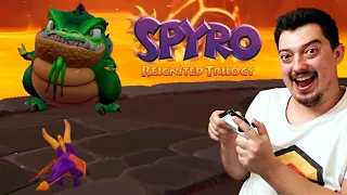 Первый Босс Spyro 3: Year of the dragon Прохождение