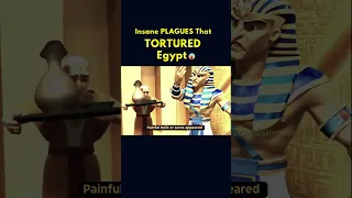 Insane PLAGUES That TORTURED Egypt ‼️ 😱🥹😭#shorts #youtubeshorts #god #fypシ