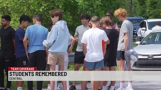 Daniel High School students remembering their classmates