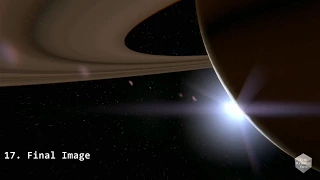 Blender Saturn Image Composition Breakdown