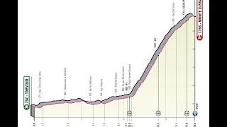 Giro d'Italia 2023 20a tappa Tarvisio-Monte Lussari (cronoscalata 18,6 km) - commenti