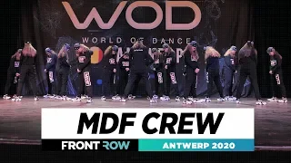 MDF CREW | Frontrow | Junior Division | World of Dance Antwerp 2020 | #WODANT20