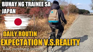 GANITO ANG BUHAY NG TRAINEE SA JAPAN/DAILY ROUTINE/BUHAY OFW