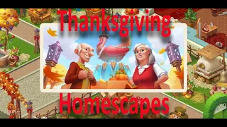 Homescapes Thanksgiving Decoration + Full Story