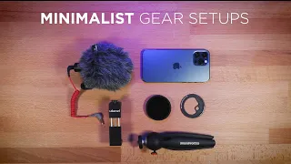 Mobile Video Gear | MINIMALIST Setups (for Everyday Carry and/or Beginners)