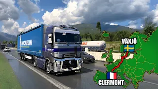 Long Delivery | France to Sweden | Euro Truck Simulator 2