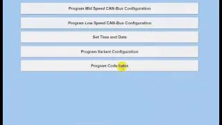 Op-Com, Opel Astra H - Programming BC