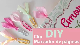 DIY CLIP MARCADOR DE PÁGINAS