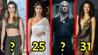 Real name and age The Witcher season (1×2) characters cast, THEN vs NOW