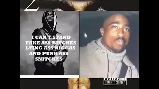 2Pac - Fake Ass Bitches (Instrumental)[High Definition Remastered] 4K