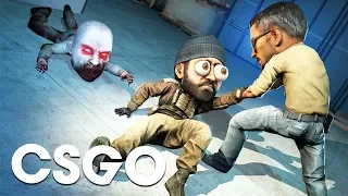 СЕЗОН ОХОТЫ ОТКРЫВАЕТСЯ - ЗЛОБНЫЙ МАНЬЯК УБИВАЕТ ВСЕХ ПОДРЯД ► CS:GO (Угар,Маньяк)