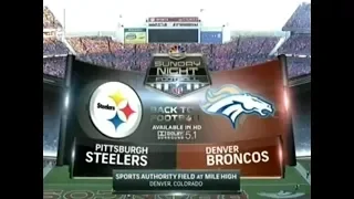 2012-09-09 Pittsburgh Steelers vs Denver Broncos(Manning's Bronco debut)