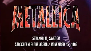 Metallica - Live in Stockholm (1996) [Audio Upgrade] Night 1