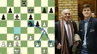 ¡EL MUNDO DEL AJEDREZ SE PARALIZA!: Kasparov vs Carlsen (Saint Louis Chess 9LX, 2020)